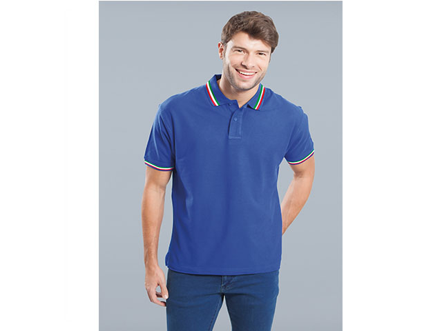 POLO ITALIA M/C UOMO OCEAN - COLORATA